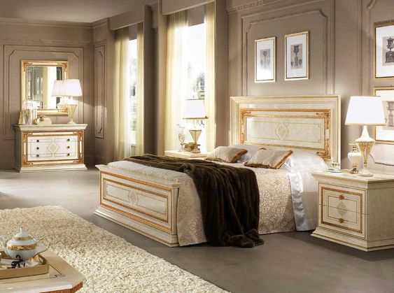 Contemporary White Bedroom Set