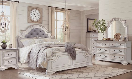 Coastal White Bedroom Set